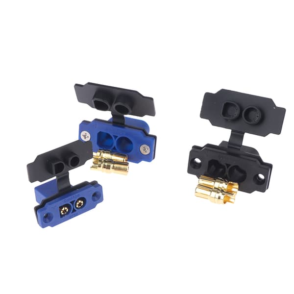 Monterbar kontakt XT60E XT90E EC5E EC8E med cover Hög ström XT M