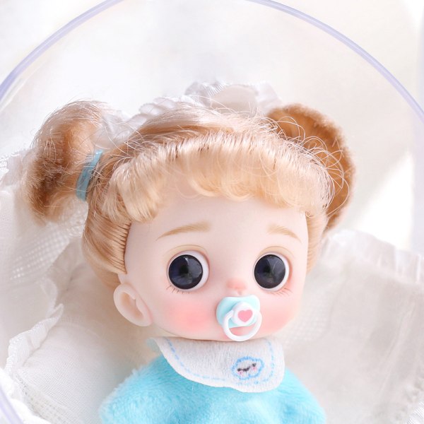 5 st Härlig minidocka Napp Lekhustillbehör Dummy Nipple Blue