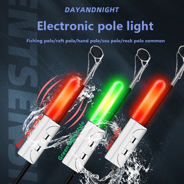 1PC Sharp End Fishing Electronic Rod Light Luminous Stick Flash A1