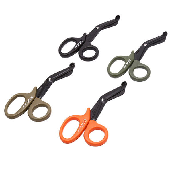 Paramedic Rescue Scissor Trauma Gauze Outdoor Camp Hike Mini S Brown