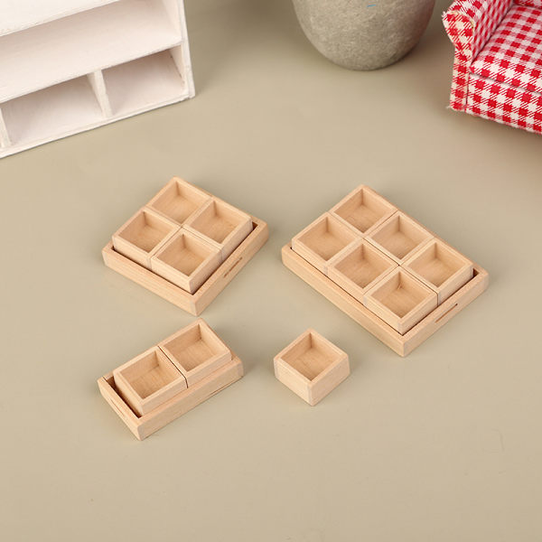 1/12 Dollhouse Miniatyrbricka Mini Doll House Möbeldekorat A8