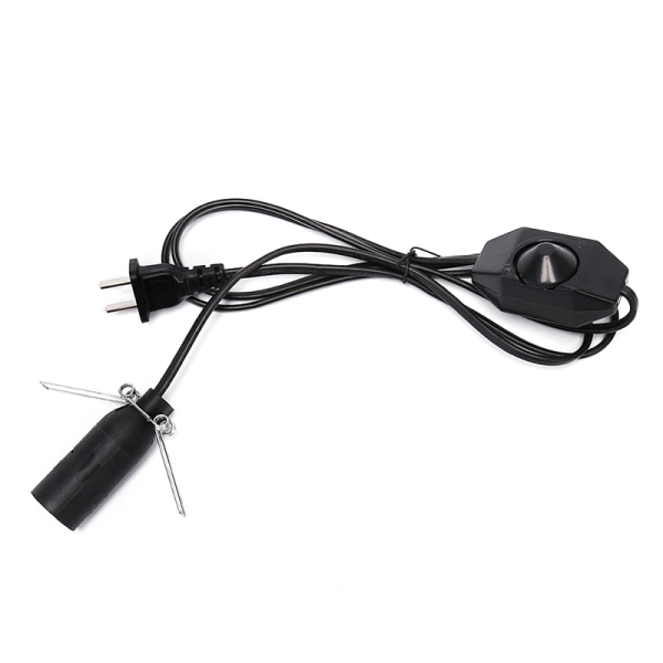 Saltlampa Dimmer Kontrollomkopplare Power Sladd E14 Sockel US