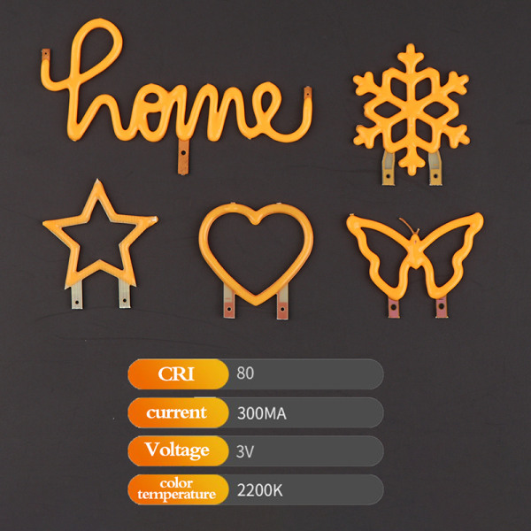 3V LED flexibel filament varm diod julfest dekoration snowflake