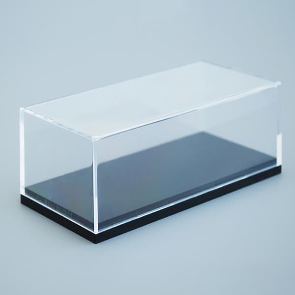 1 st Acrylic Display Case passar för 1:64 Mini Size Dammtät Clea