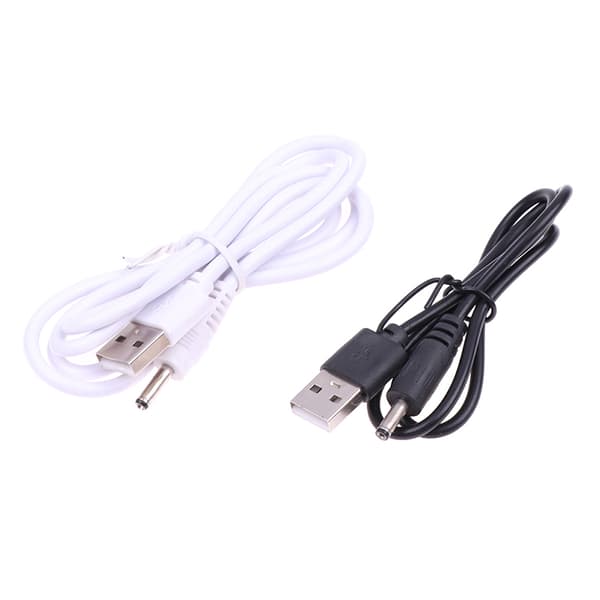 USB power för danskaktusleksaker Laddningskabel R White