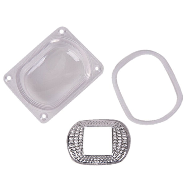 1Set LED COB Chip Matrix med linsreflektor för 50W spotlight
