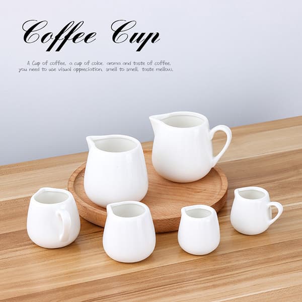 1 st Keramik såsdispenser Kaffekanna Salladsdressingkopp A