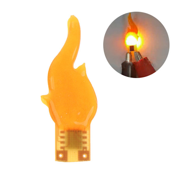 3v Led Cob Flash-ljus Edison Flexible Filament 2200K Diode L