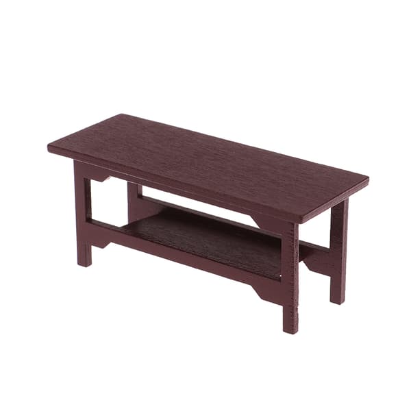 1Pc 1/12 Dockskåp Kök Rumsmöbler Matbord Träbord för