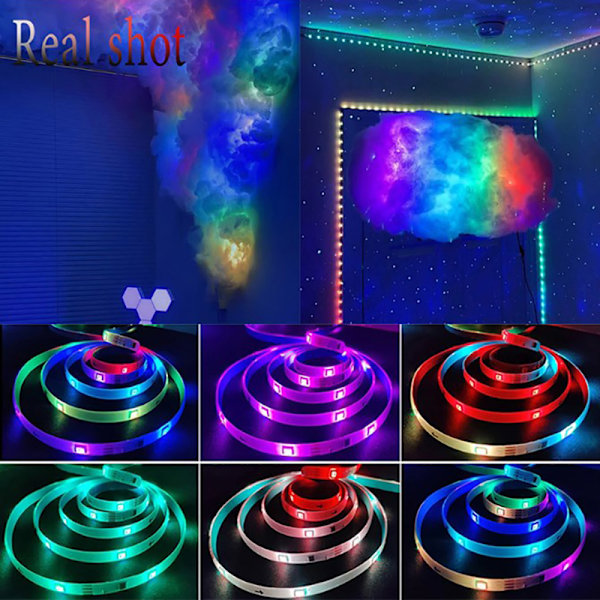 Original Lucky 5M 3M 600LEDS LED RGB Strip Light SMD 3528 Flexi D