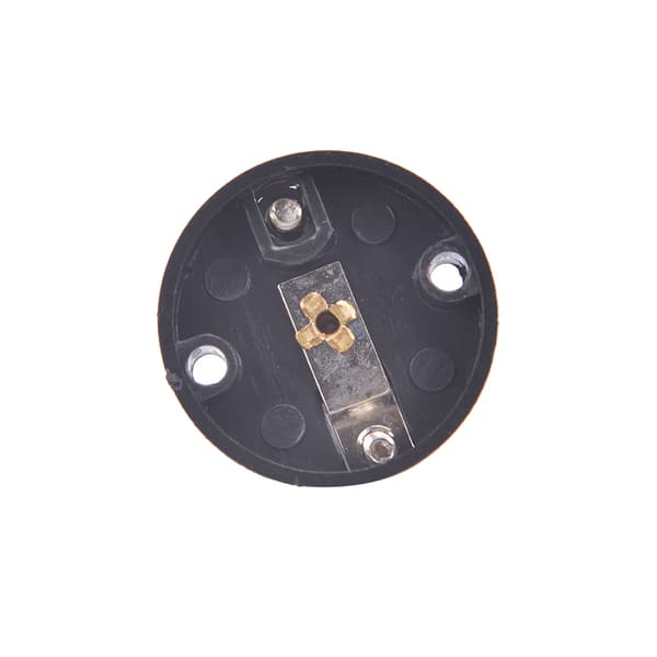 E10 Skruvhållare DIY Flat Lamp Bases Physics Electric Beads Tes Black