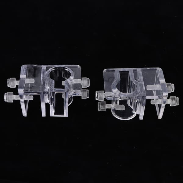 Akvarium Vatteninlopp Utlopp Rör Fästklämma för fisktank foder 20MM