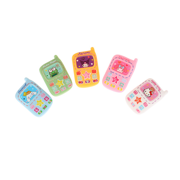 5st Dollhouse Simulation Miniature Mini Resin Mobiltelefon Mod