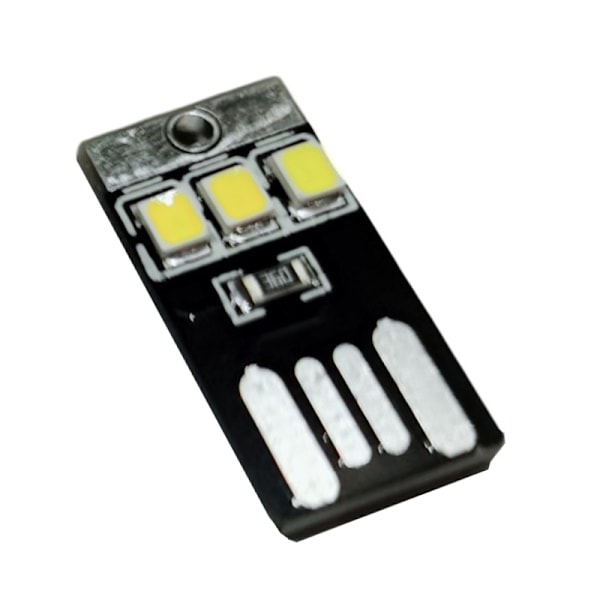 5 ST Nattlampa Mini Pocket Card USB Power LED 0,2W Ljus för C