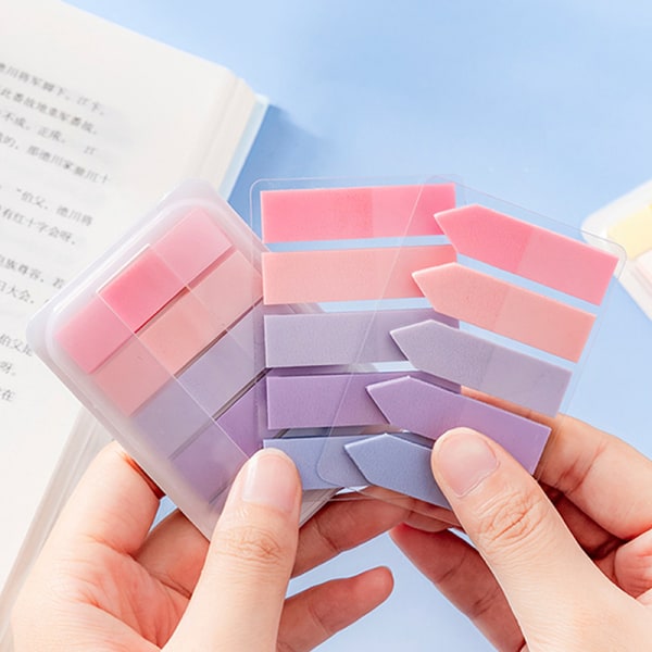 Morandi Color Sticky Notes Waterproof Planner Stickers Message A2