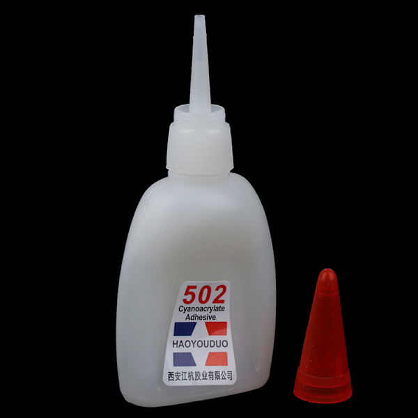 502 starkt lim Snabbtorkande cyanoakrylat starkt lim