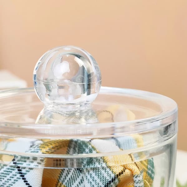 Transparent Akryl Hår Tie Display Organizer Pannband Hår Ti