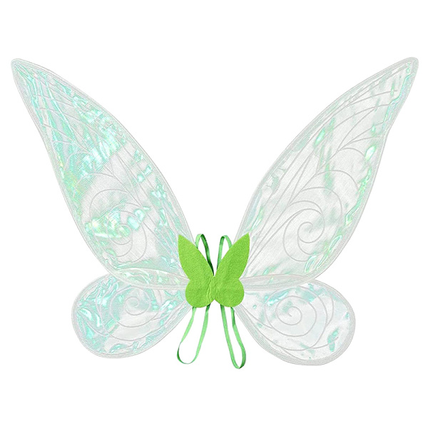 I lager Färgglada fjärilsvingar Angel Fairy Wings Party Perfo white