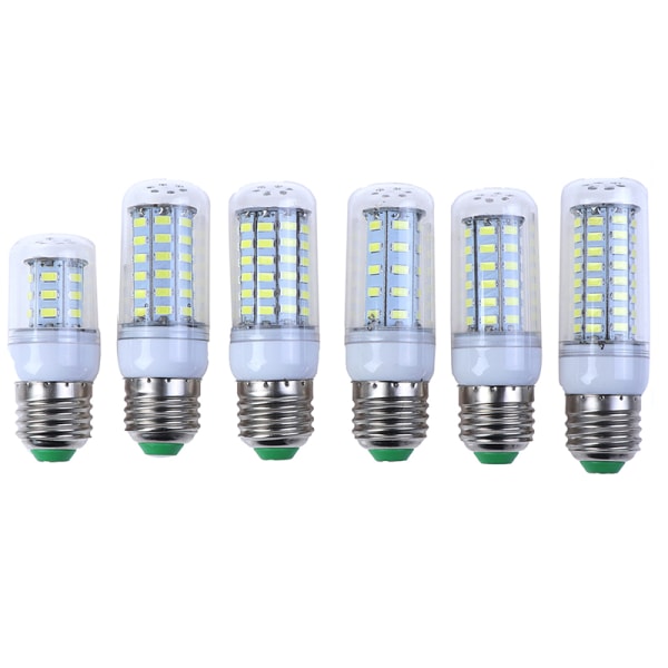 E27 LED-lampa LED-lampa 220V 240V LED majslampa 48 60 80 126 200 5W