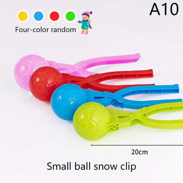 Snowball Maker Clip barn utomhus vinter snö sand form verktyg A10