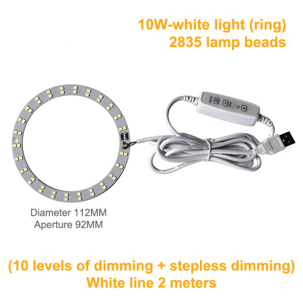 DC 5V dimbara LED-chips SMD LED-lampa DIY Light Justerbar LED A24