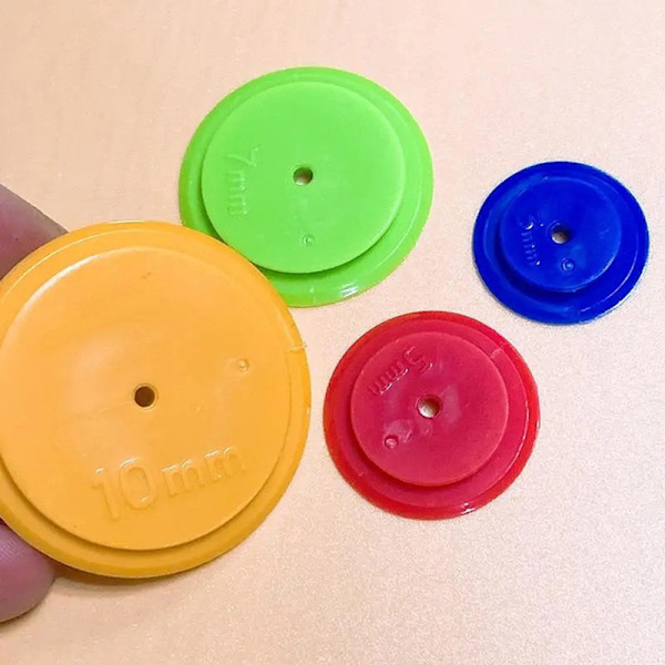 4ST DIY Patchwork Scan Wheel Skräddarsyverktyg Tillbehör Sc