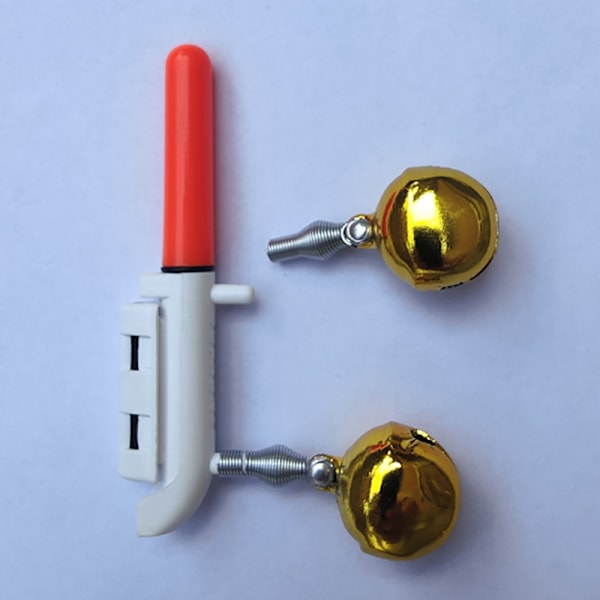 1st Bell Double Headed Kastspö Fiske Elektronisk Spö Ligh Red