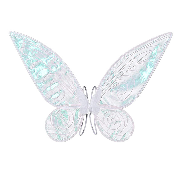 I lager Färgglada fjärilsvingar Angel Fairy Wings Party Perfo white