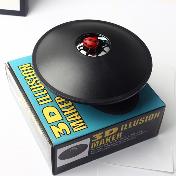 3D Magic Mirror Illusion Creator Mirage Black Hologram Maker Pa A3