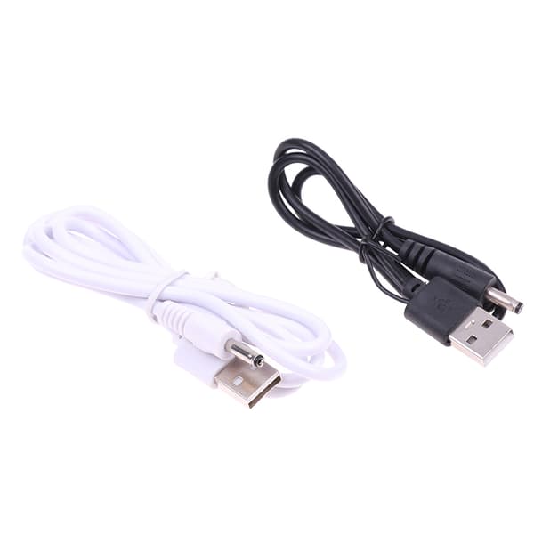 USB power för danskaktusleksaker Laddningskabel R Black