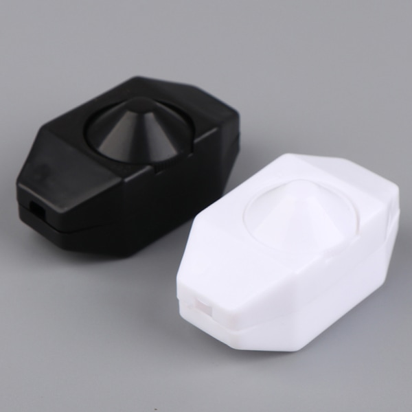 Led Dimmer Switch Justerbar kontrollknapp Lampa Dimmer Cord S White