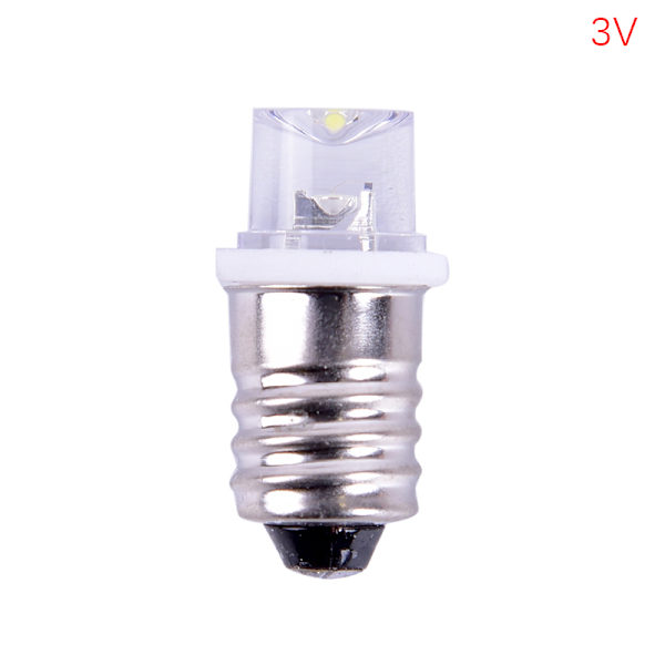 5st/ set E10 LED-lampa DC 3V 4,5V Instrument Glödlampa Indikatorlampa 3V