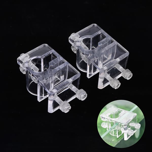 Akvarium Vatteninlopp Utlopp Rör Fästklämma för fisktank foder 22MM