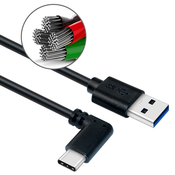 För Oculus Quest 2 Link 5M USB 3.2-kabel Datalinje Typ C-kabel 3m