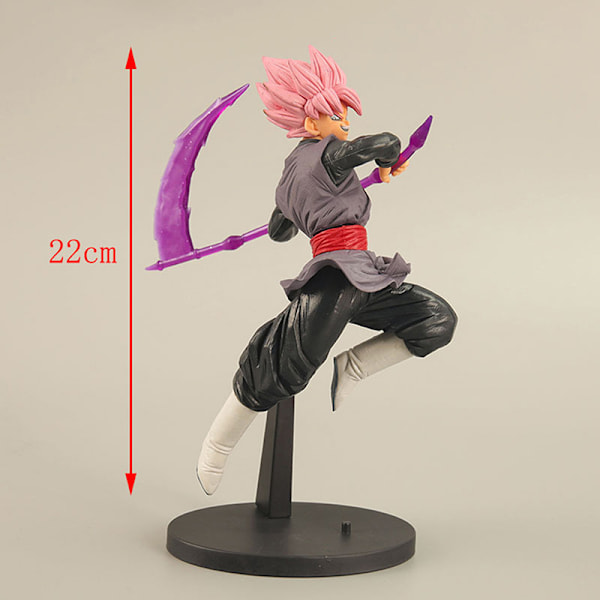 Anime Dragon Ball Z Black Son Goku Zamasu Figur 23cm Action Fi Pink