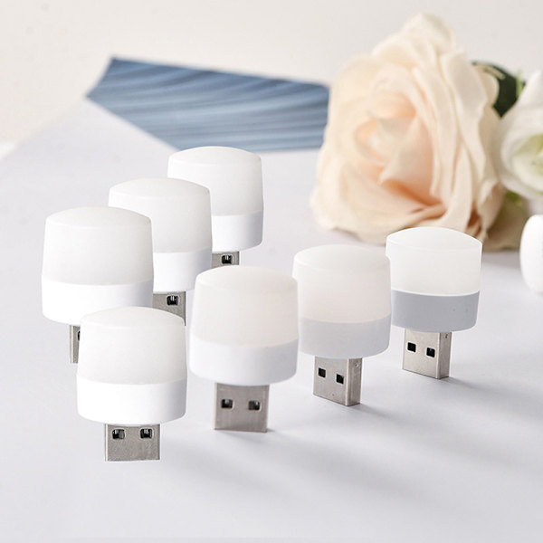 Super Bright USB Mini Book Light Reading Lamp Mini Bärbar USB Red light