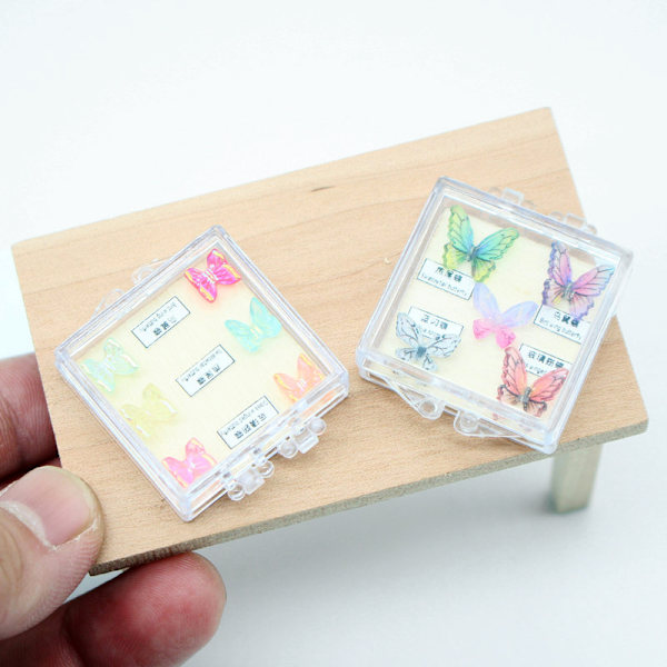 1/12 Dollhouse Simulated Butterfly Eximen Box Dollhouse Minia A1