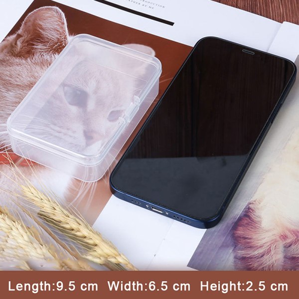 9,5x6,5cm Kort Sleeve Protector Popcorn DIY Card Sleeves Stora 1pc