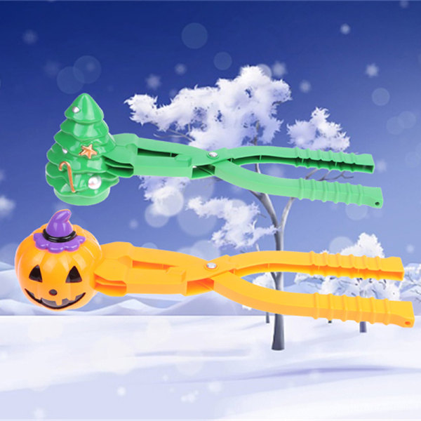 Snowball Maker Clip barn utomhus vinter snö sand form verktyg A15