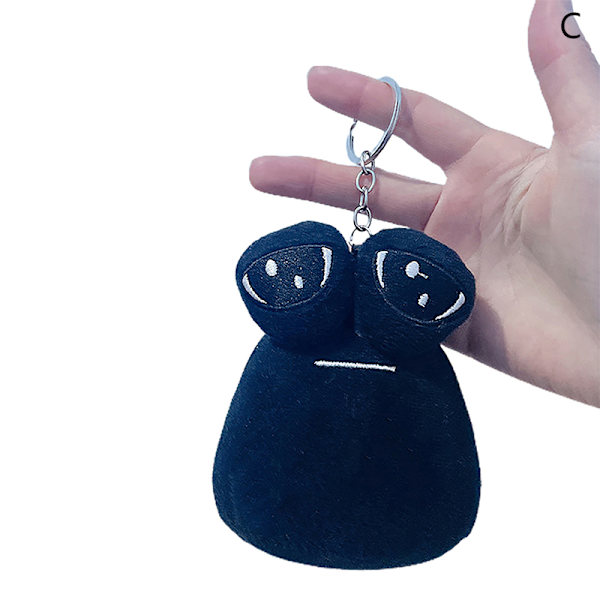My Pet Alien Pou Plushies Nyckelringar Tecknad Anime Figurer Perip C
