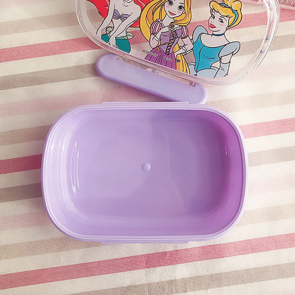 Lunchbox Barns tecknade Bento Box Mikrovågssnack Innehåll Rose Red A