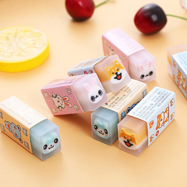 Suddgummi för barn suddgummi stationär kawaii brevpapper
