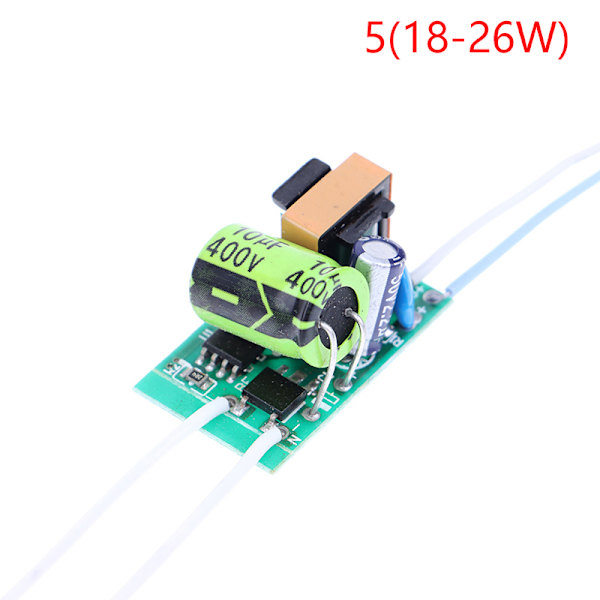 LED Icke-isolerad drivrutin Power AC175-265V Lighting Transf 5(18-26W)