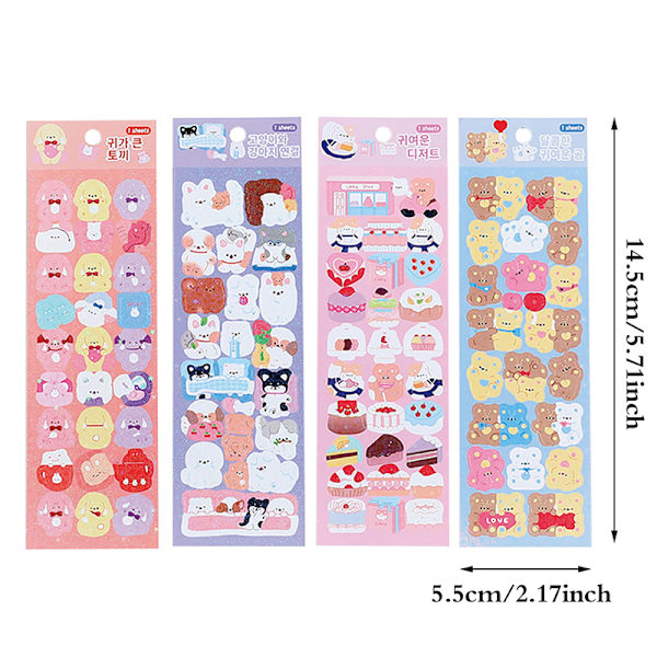 6/8/12 st per förpackning Kawaii spetskant DIY washi tape scrapbooking d A13