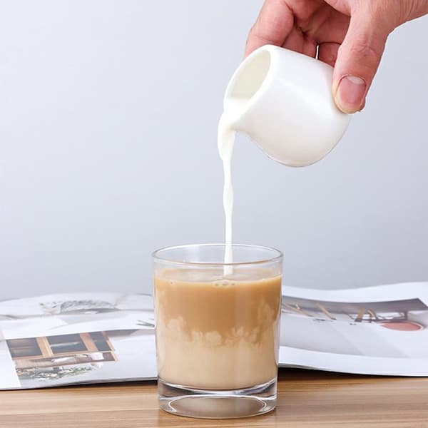 1 st Keramik såsdispenser Kaffekanna Salladsdressingkopp E