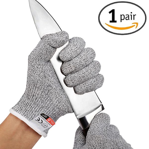 HPPE Level 5 Safety Anti Gloves Höghållfast industrikök M