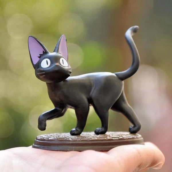 e Black Cat Jiji Ornament Anime Kiki's Delivery Service Figurin