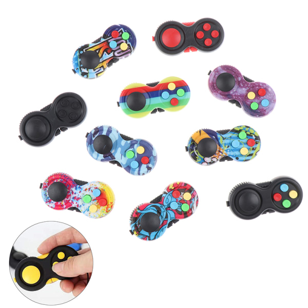 Fidget Pad Controller Barn Vuxna Finger Toy A5