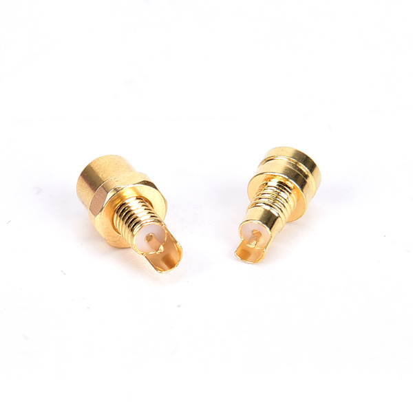 1st MMCX hona lödtrådskontakt PCB Mount Pin IE800 DIY o 10.5x4.37mm