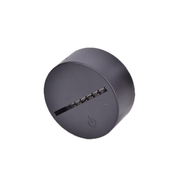 USB kabel Touch-lampfot för 3D LED-nattljus 7-färgsljus